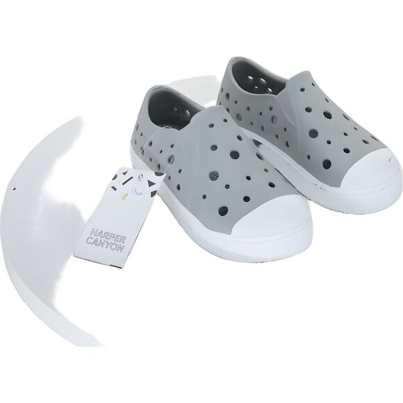 Harper Canyon Kids Gray Slip On Shoes Defective Toe Size 11 - Picture 4 of 6